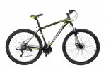 Велосипед CrossBike Leader 27.5" 17"  Чорний-Жовтий