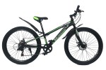 Велосипед CrossBike Blast RIGID 26 "11" Чорний-Зелений