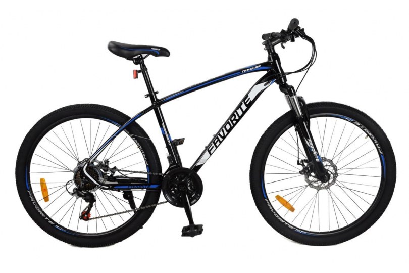 Велосипед Fovarite Tracker 27.5 "17" Чорний-Синій