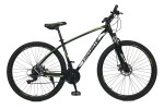 Велосипед Fovarite Tracker 27.5" 17" Черный-Зеленый