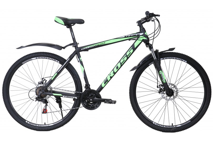 Велосипед Cross Spider 26" 15" Зеленый