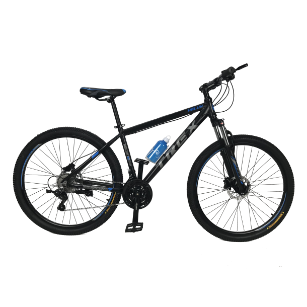 Велосипед Trex Helux 27,5"17" Чорний-Блакитний