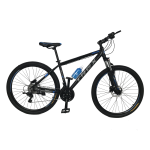 Велосипед Trex Helux 27,5"17" Чорний-Блакитний