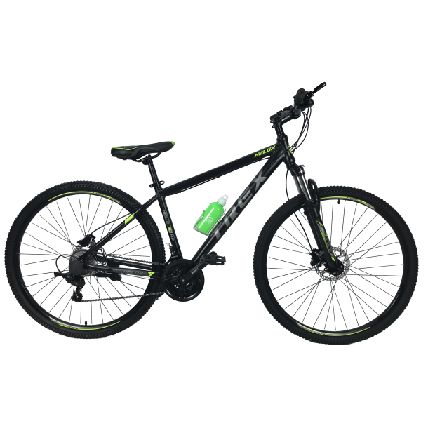 Велосипед Trex Helux 29"17" Чорний-Зелений
