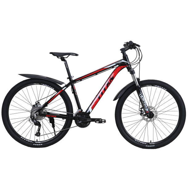 Велосипед Titan Germes 29" 20" Черный-Красный