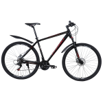 Велосипед Titan First 27.5"20" Чорний-Червоний