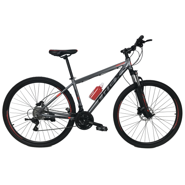 Велосипед Trex Helux 27,5"17" Чорний-Червоний