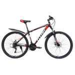 Велосипед Titan Energy 26"17" Чорний-Червоний-Білий
