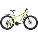 Велосипед Titan Crossover 26" 17" Неоновый желтый-черный