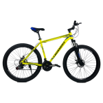 Велосипед CrossBike Leader 27.5" 19" Неоновий жовтий