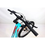 Велосипед CrossBike Shark GIRL 26" 17"  Бірюза-Червоний-Чорний