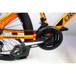 Велосипед CrossBike Atlas 24" 12" Оранжевый-Черный