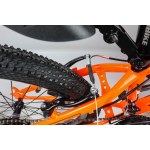 Велосипед CrossBike Atlas 24" 12" Помаранчевий-Чорний