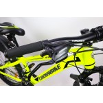 Велосипед CrossBike Atlas 24" 12" Неоновий жовтий-Чорний