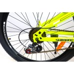Велосипед CrossBike Atlas 24" 12" Неоновый желтый-Черный