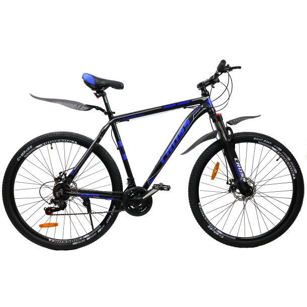 Велосипед Cross Hunter 27.5" 17" Черный-Синий