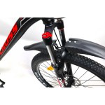 Велосипед Cross Hunter 27.5" 17" Чорний-Червоний