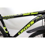 Велосипед Cross Hunter 27.5" 17" Чорний-Жовтий