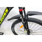 Велосипед Cross Hunter 27.5" 20" Черный-Желтый