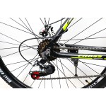 Велосипед Cross Hunter 27.5" 20" Черный-Желтый