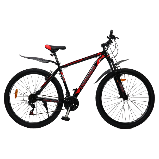 Велосипед CrossBike Atlas 29" 20" Черный-Красный