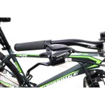 Велосипед CrossBike Racer 29" 20" Серый-Зеленый