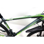 Велосипед CrossBike Racer 29" 20" Сірий-Зелений