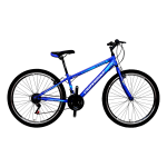 Велосипед CrossBike Sprinter 26 "13" Чорний-Синій-Срібний