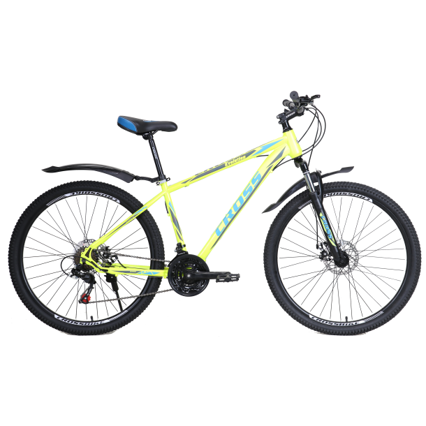 Велосипед Cross Evolution 27.5" 17" Жовтий