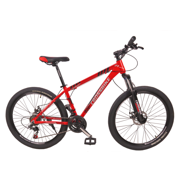 Велосипед CrossBike Everest 26"15" Красный