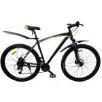 Велосипед Cross Egoist V2 29" 21" Черный-Зеленый