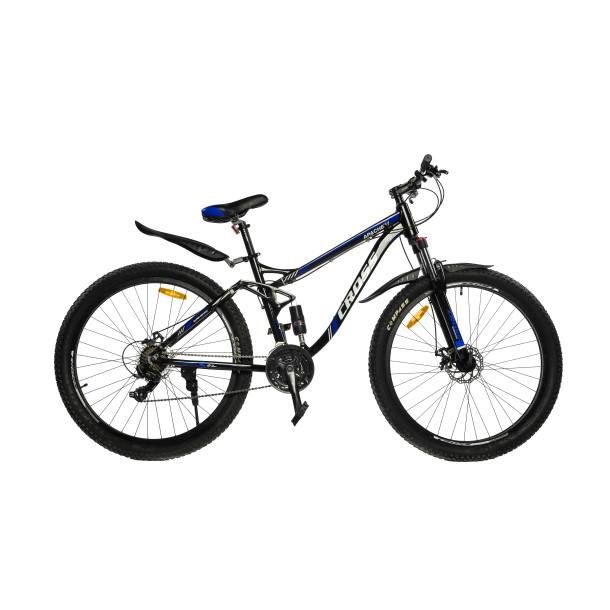 Велосипед CROSS Apache 29"18" Чорний-Синій