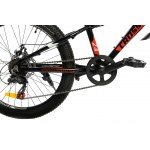 Велосипед Crossbike Dragster 24" 11" Чорний-червоний