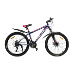 Велосипед Cross XC2617 26" 17" Голубой-Розовый-Белый