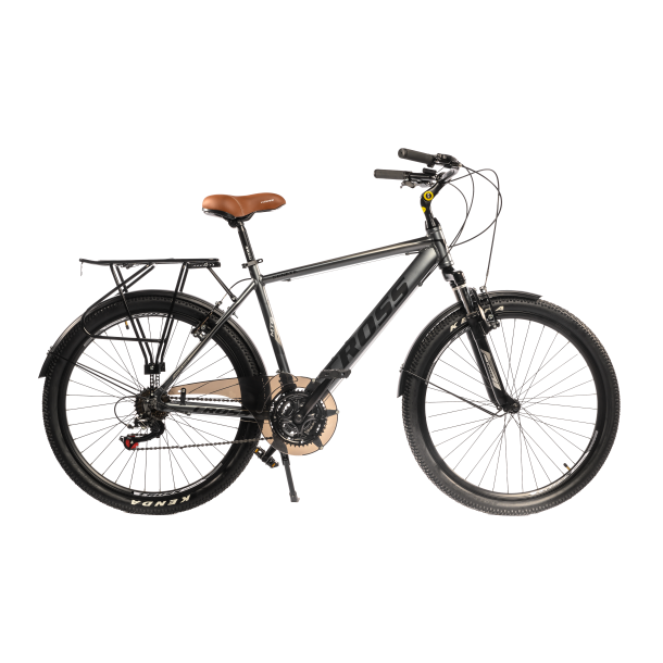 Велосипед Cross Sonata 26" 19" Сірий-Чорний