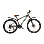 Велосипед Cross XC2621 26"15"Серый-Бирюзовий-Оранжевый