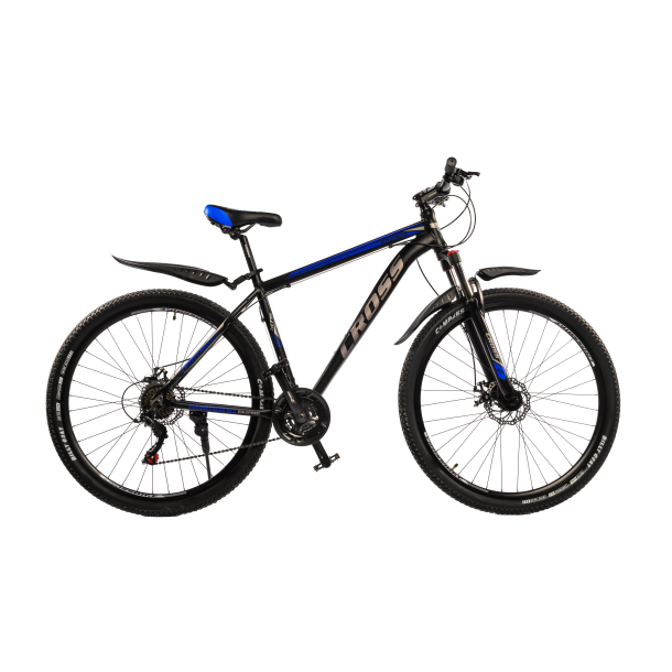 Велосипед Cross XC2921 29" 20" Чорний-Синій