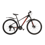 Велосипед Cross Atlant 2022 29"19" Чорний-Червоний