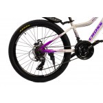 Велосипед Cross Milano 24"12" Фиолетовый-Белый