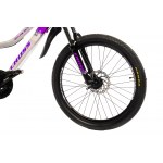 Велосипед Cross Milano 24"12" Фіолетовий-Білий