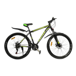 Велосипед Cross XC2721 27"18" Чорний-Зелений