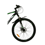 Велосипед CROSS Tracker 26" 17" Черный-Зеленый-Белый (new)