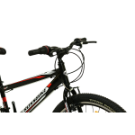 Велосипед CROSSBIKE Spark V 26" 16" Чорний-Білий-Червоний (new)