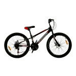 Велосипед CROSSBIKE Spark D 24" 11" Черный-Красный (new)