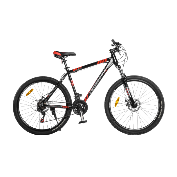 Велосипед CrossBike Everest 27"19" Чёрный-Красный