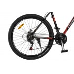 Велосипед CrossBike Everest 27"19" Чорний-Червоний