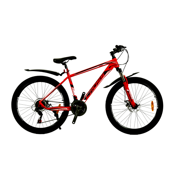 Велосипед Cross Kron 26" 17" Чорно-Червоний