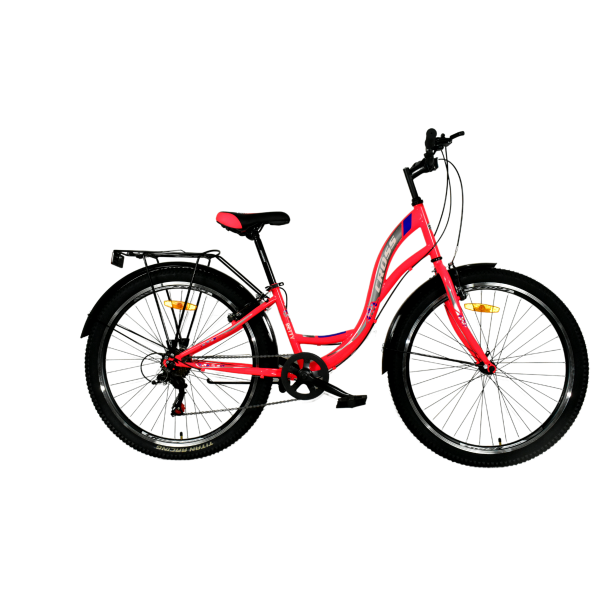 Велосипед Cross Betty 26" 13" Рожевий-Сірий