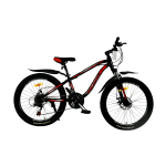 Велосипед Cross RIDER 24" 12" Чорний-Червоний