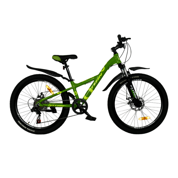 Велосипед Titan CALYPSO 24"11" Зелений-Жовтий